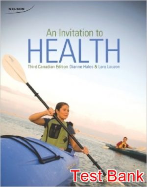 invitation to health 3rd edition hales test bank