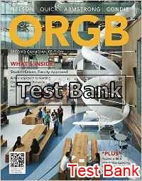orgb 2nd edition nelson test bank