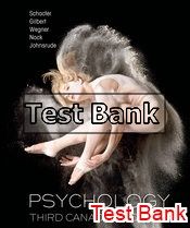 psychology canadian 3rd edition schacter test bank