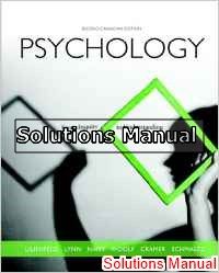 psychology from inquiry to understanding canadian 2nd edition lilienfeld solutions manual
