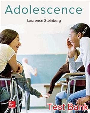 adolescence 11th edition steinberg test bank