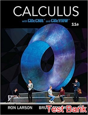 calculus 11th edition larson test bank