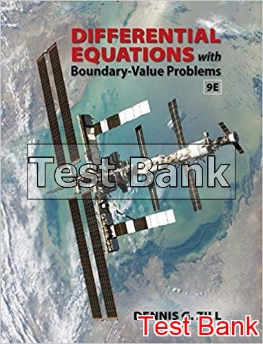 Differential Equations With Boundary Value Problems 9th Edition Zill ...