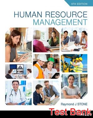 human resource management 9th edition stone test bank