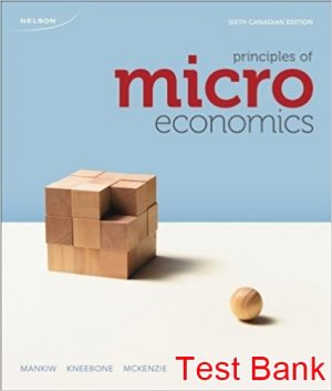 Principles Of Microeconomics Canadian 6th Edition Mankiw Test Bank