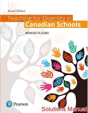 Teaching for Diversity in Schools 2nd Edition Egbo Solutions Manual