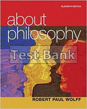 About Philosophy 11th Edition Wolff Test Bank