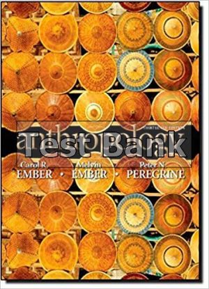 Anthropology 13th Edition Ember Test Bank
