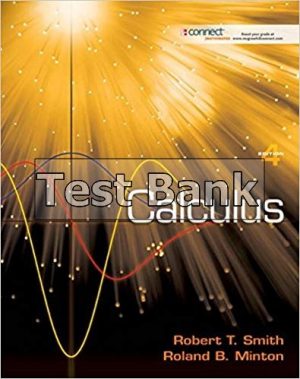 Calculus 4th Edition Smith Test Bank