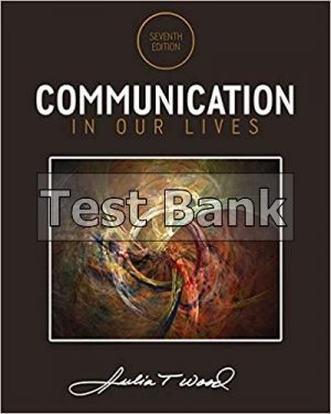 Communication in Our Lives 7th Edition Wood Test Bank