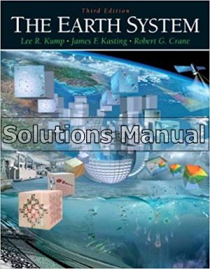Earth System 3rd Edition Kump Solutions Manual