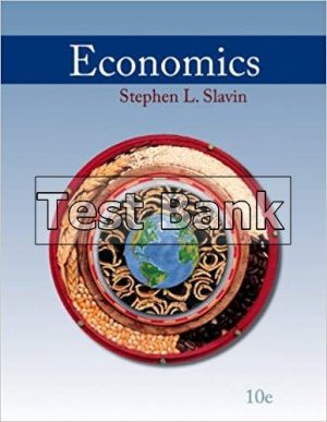 Economics 10th Edition Slavin Test Bank
