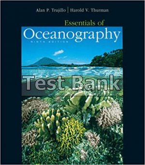 Essentials of Oceanography 9th Edition Trujillo Test Bank