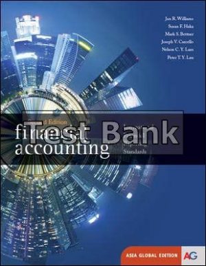 Financial Accounting Asia Global 2nd Edition Williams Test Bank