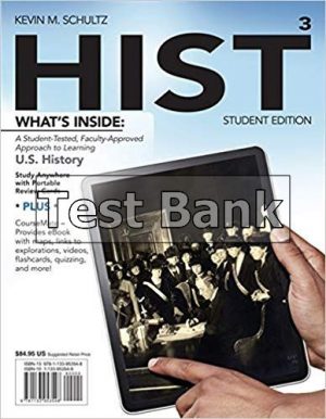 HIST 3 3rd Edition Schultz Test Bank