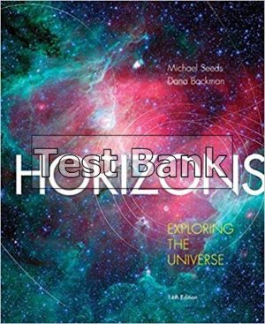 HorizonsExploring the Universe 14th Edition Seeds Test Bank
