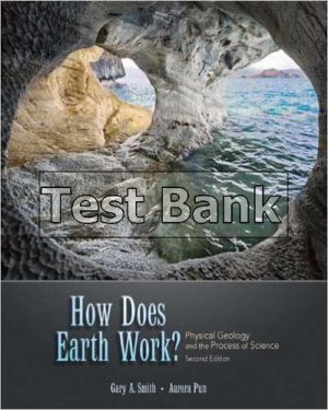 How Does Earth Work 2nd Edition Smith Test Bank