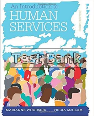 Introduction to Human Services 8th Edition Woodside Test Bank