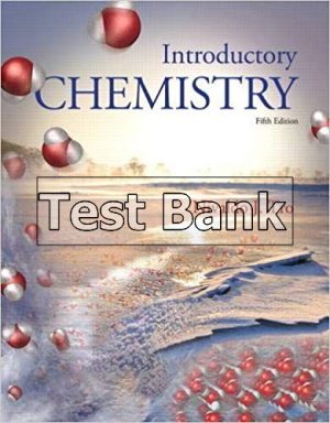 Introductory Chemistry 5th Edition Tro Test Bank