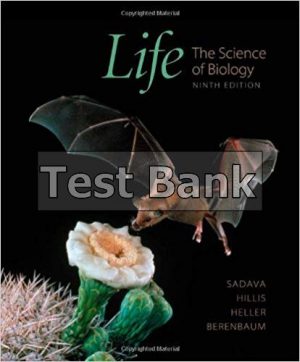 Life The Science of Biology 9th Edition Sadava Test Bank