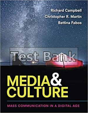 Media Culture 11th Edition Campbell Test Bank