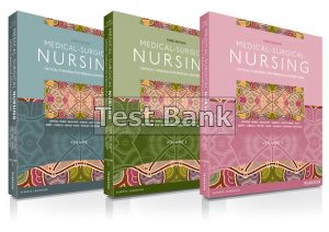 Medical Surgical Nursing Critical Thinking for Person Centred Care 3rd Edition Lemone Test Bank