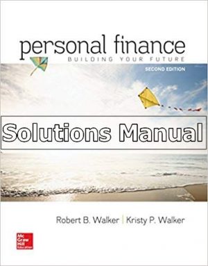 Personal Finance 2nd Edition Walker Solutions Manual