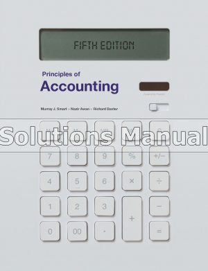 Principles of Accounting 5th Edition Smart Solutions Manual