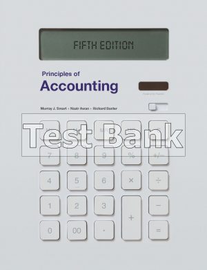 Principles of Accounting 5th Edition Smart Test Bank