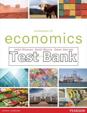 Principles of Economics 4th Edition Sloman Test Bank