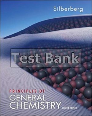Principles of General Chemistry 2nd Edition Silberberg Test Bank