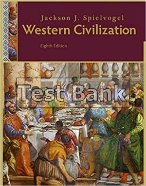 Western Civilization 8th Edition Spielvogel Test Bank