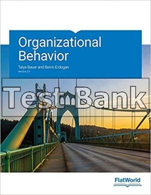 Organizational Behavior V2.0 2nd Edition Bauer Test Bank