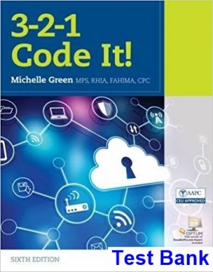 3 2 1 Code It 6th Edition Green Test Bank