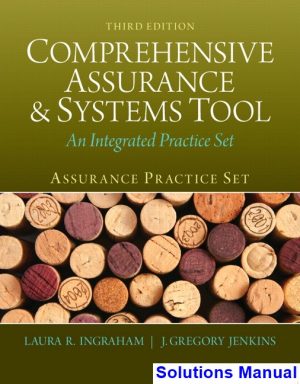 Assurance Practice Set for Comprehensive Assurance and Systems Tool 3rd Edition Ingraham Solutions Manual