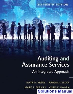 Auditing and Assurance Services 16th Edition Arens Solutions Manual