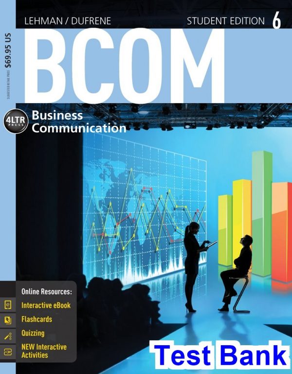 BCOM 6 6th Edition Lehman Test Bank