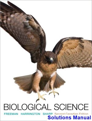Biological Science Canadian 2nd Edition Freeman Solutions Manual