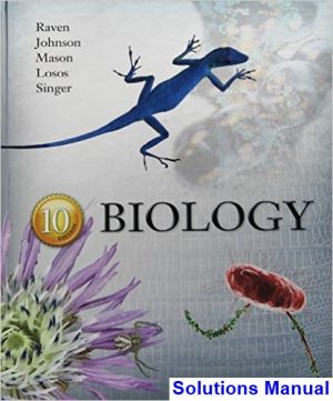 Biology 10th Edition Raven Solutions Manual