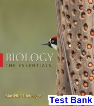 Biology 1st Edition Marielle Hoefnagels Test Bank