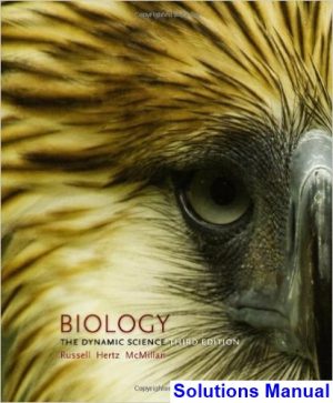 Biology The Dynamic Science 3rd Edition Russell Solutions Manual