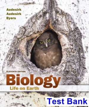 Biology Life on Earth 11th Edition Audesirk Test Bank