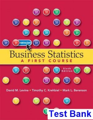 Business Statistics 6th Edition Levine Test Bank