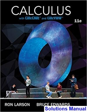 Calculus 11th Edition Larson Solutions Manual