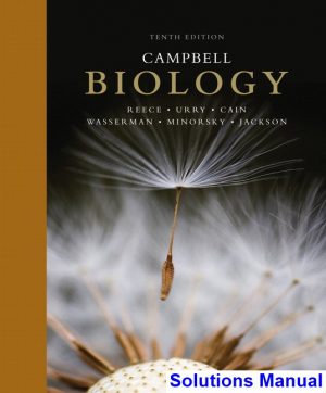 Campbell Biology 10th Edition Reece Solutions Manual