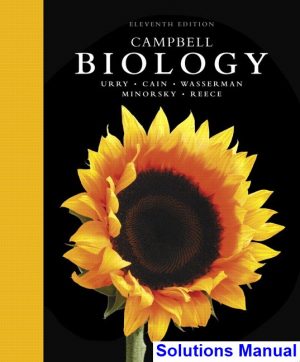 Campbell Biology 11th Edition Urry Solutions Manual