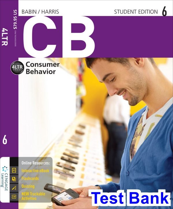 CB 6 6th Edition Babin Test Bank