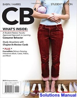 CB4 4th Edition Babin Solutions Manual