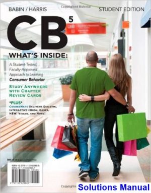 CB5 5th Edition Babin Solutions Manual