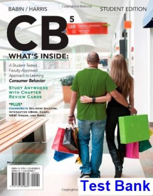 CB5 5th Edition Babin Test Bank